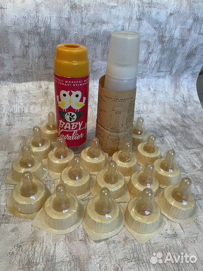 Бутылочки для кормления, соски, СССР