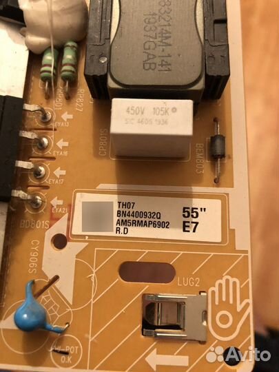 Блок питания ue50ru7200