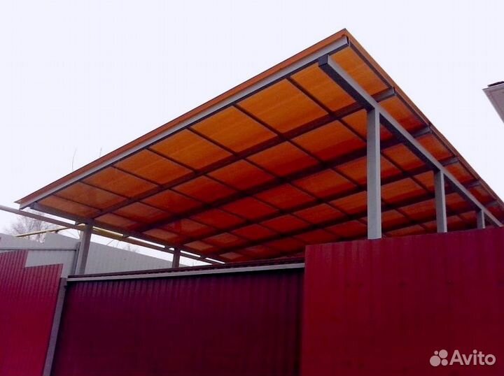 Навес для машины