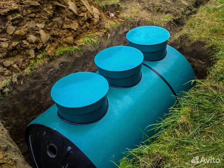 Септик эко Альфа 7 переливной