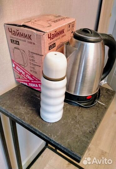 Комплект: электрочайник +термос