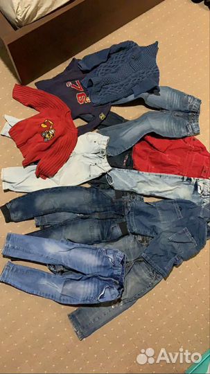 Детские вещи, кроссовки, фартуки