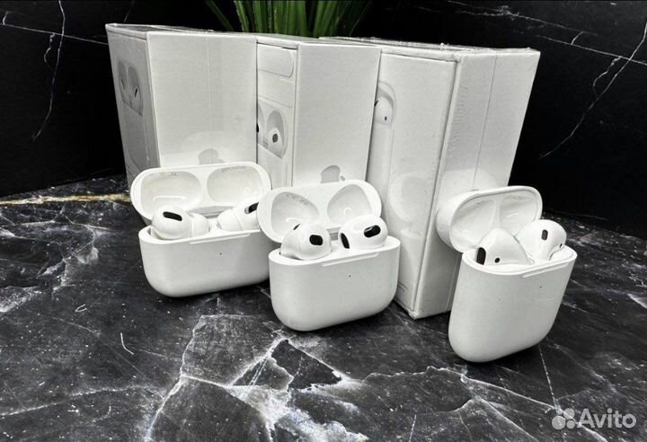 Airpods 2 new гарантия/чехол