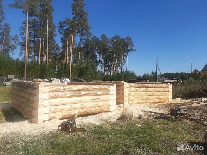 Сруб бани 3х4