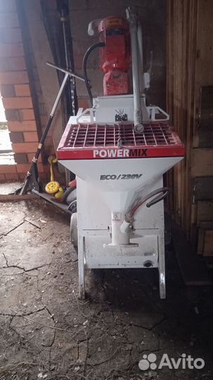 Штукатурная станция powermix
