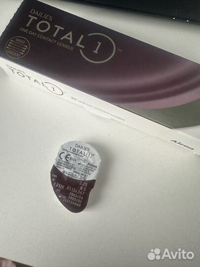 Линзы контактные alcon dailies total 1