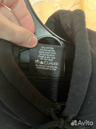 Худи 'flame' от Louchesaints