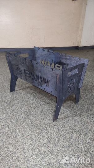 Мангал разборный нержавейка и ч/м