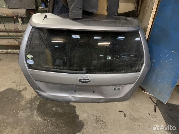 Дверь багажника субару форестер сг рест