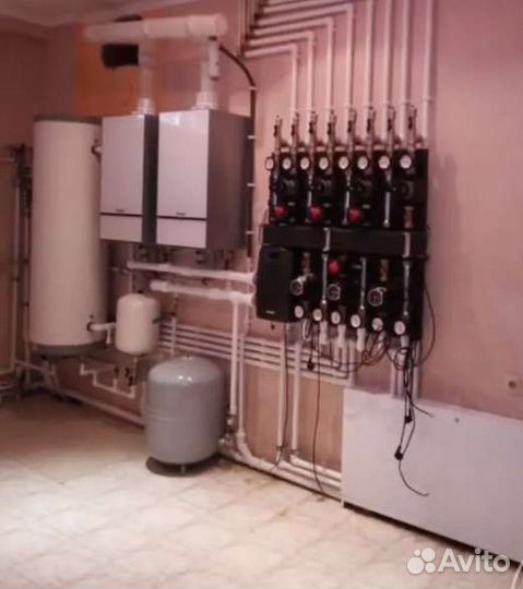 Монтаж теплого пола, отопления и водоснабжения