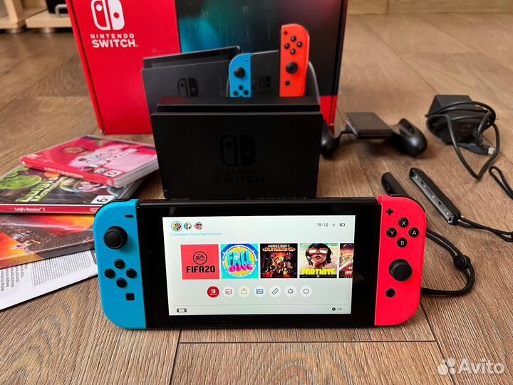 Nintendo switch + игры в подарок