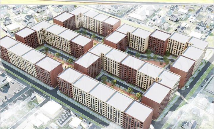 1-к. квартира, 59 м², 8/8 эт.