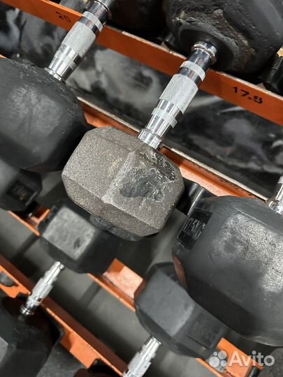 Гантельный ряд 10 - 40 кг