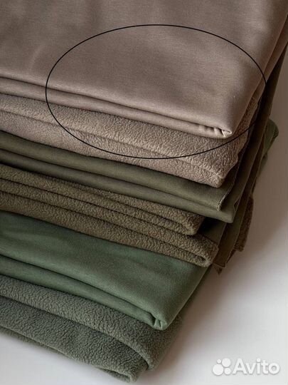 Ткань футер барашек