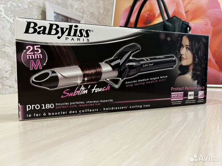 Плойка babyliss pro 25 мм новая