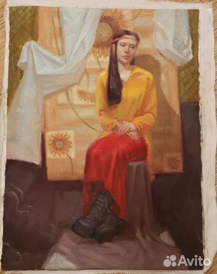 Картина холст масло