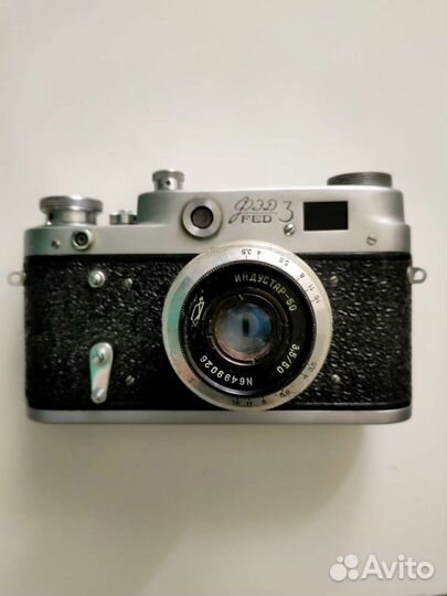 Плёночный фотоаппарат фед 3