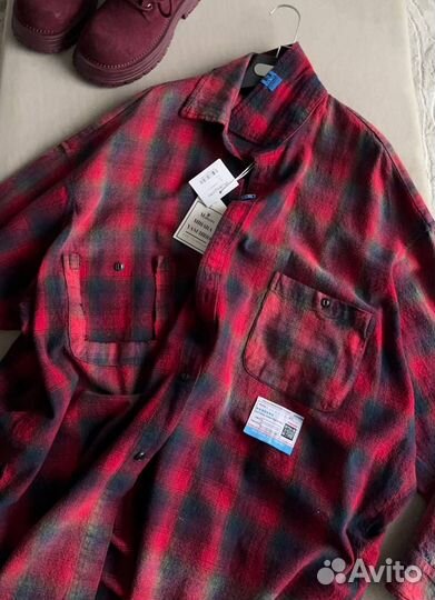 Рубашка maison mihara yasuhiro оверсайз