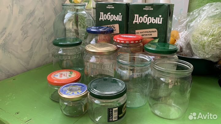 Банки стеклянные