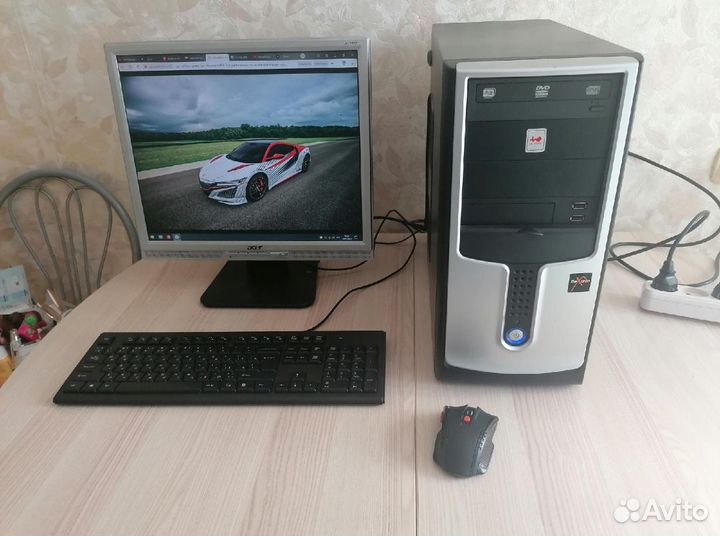 Компьютер 4 ядра 3000Mhz 8Gb