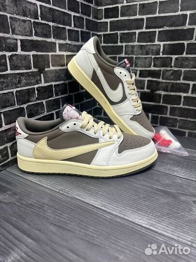 Кроссовки Nike Air Jordan 1 Low x Travis Scott