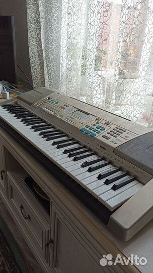 Синтезатор casio lk 300 tv