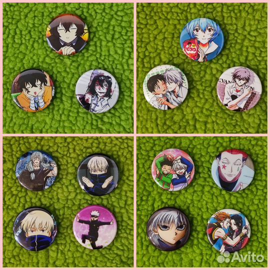 Значки Genshin Impact, аниме