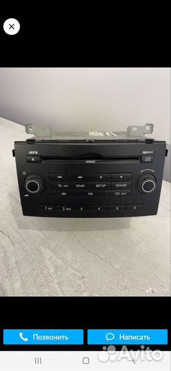 Штатная магнитола на киа сиид