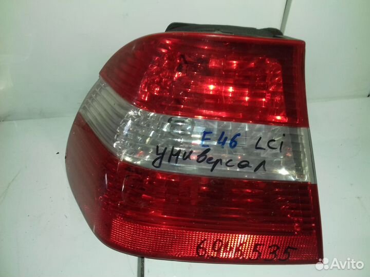 Фонарь зад лев BMW 3 E46 LCI универсал