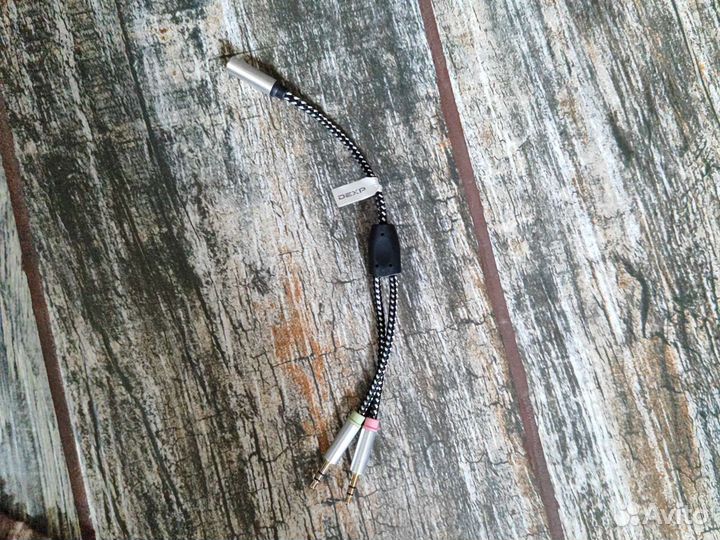 Переходник для наушников Dexp