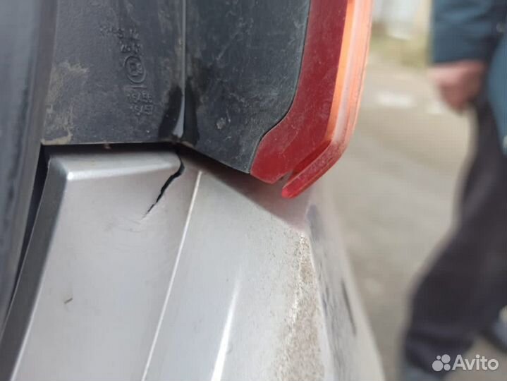 Задний бампер hyundai solaris