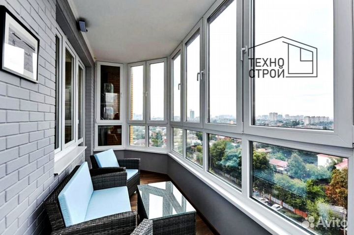 Остекление лоджий