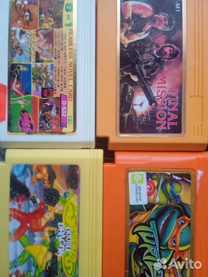 Картриджи dendy из 90х