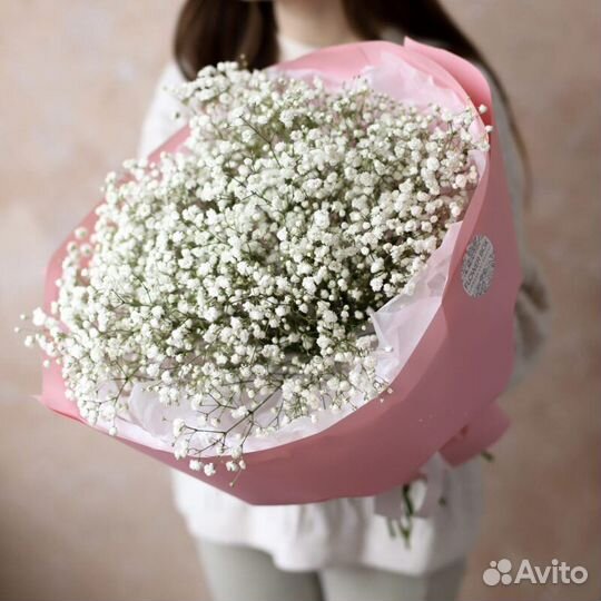 Букет из Гипсофилы