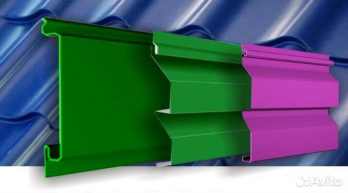 Сайдинг металлический на складе