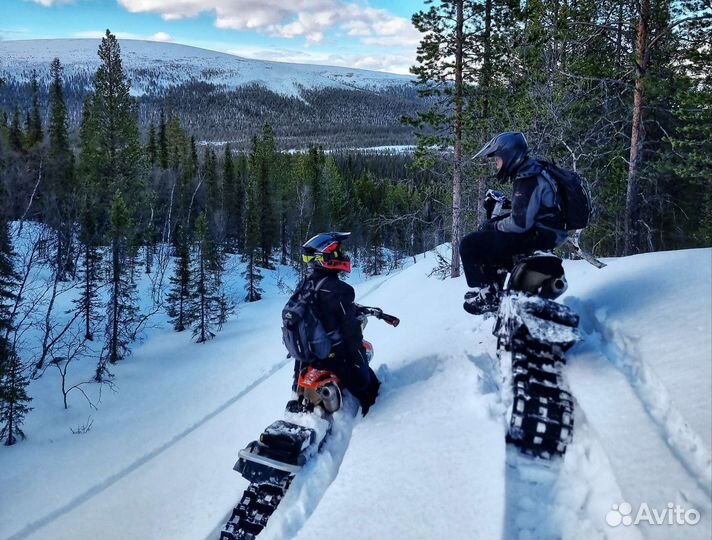 Сноубайк Гид в Хибинах