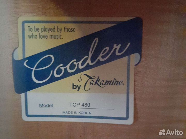 Гитара Guder by Takamine электроакустика