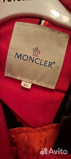 Moncler зимний комбинезон 92-98 размер