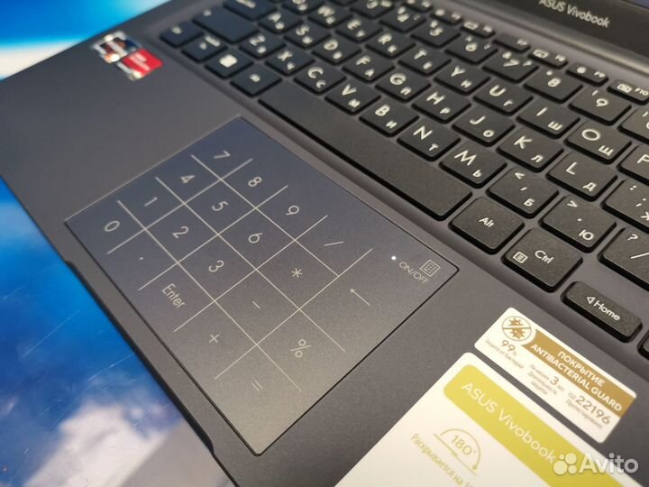 Новый ультрабук Asus на Ryzen 7 4800H / IPS