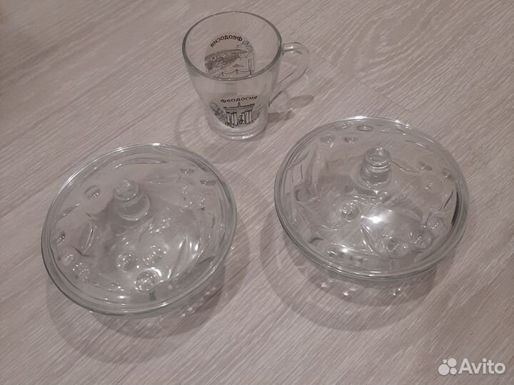 Ваза стеклянная