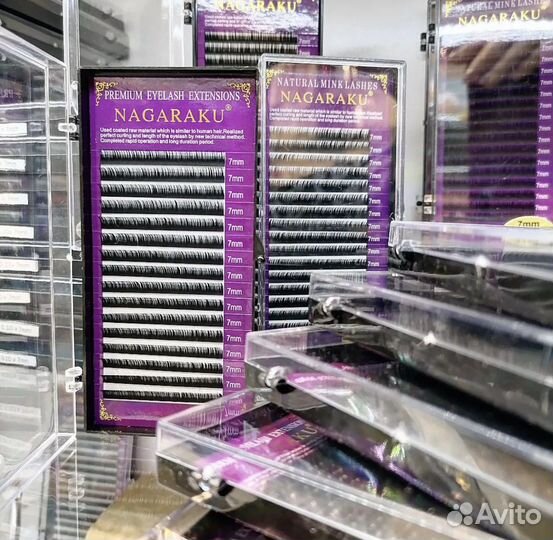 Ресницы для наращивания нагараку / nagaraku пучки