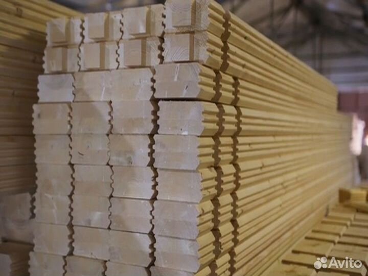 Брус профилированный 195 х145х 6000