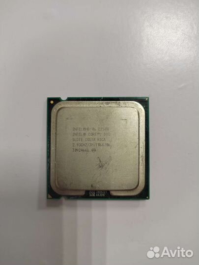 Процессор Core2 Duo E7500