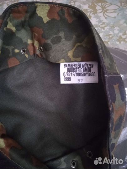 Кепка Бундесвера флектарн новая, р 60