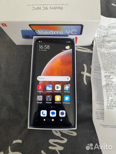 Телефон redmi 9с