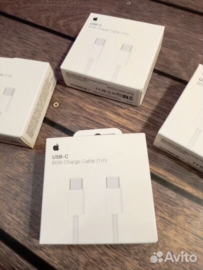 Провод для зарядки Apple USB-C - USB-C новый