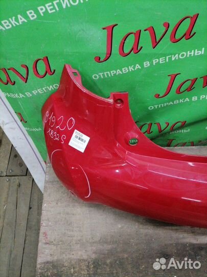 Бампер задний Suzuki Splash XB32S K12B 2010