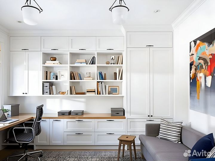 Компьютерный стол со шкафом на заказ в рассрочку