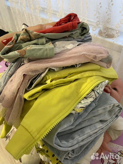 Пакет хороших вещей на девочку 3-5 лет