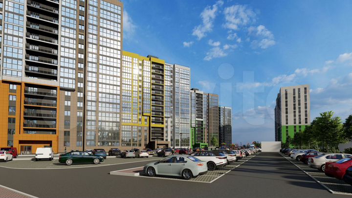 1-к. квартира, 32,1 м², 14/17 эт.